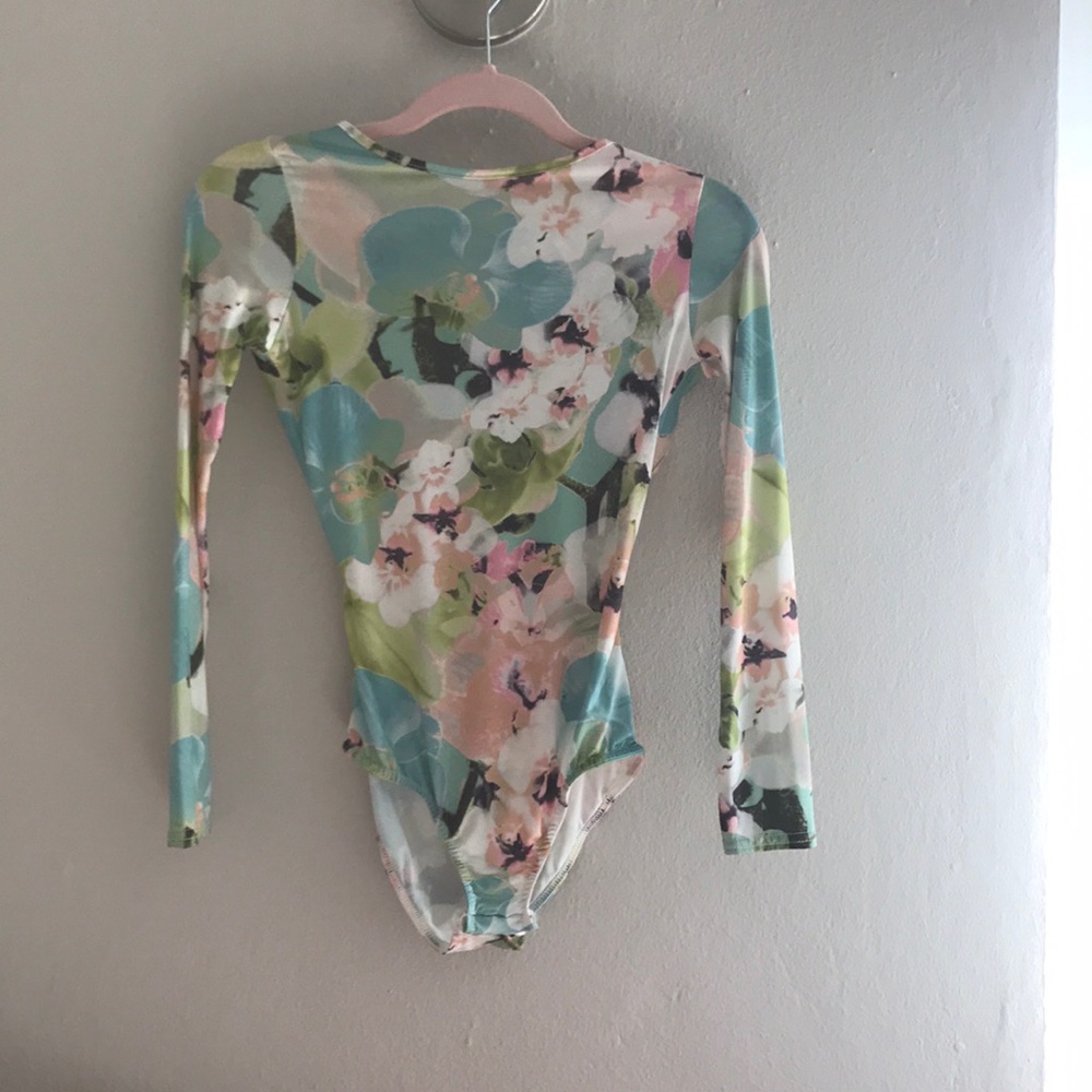 Missguided Floral Bodysuit